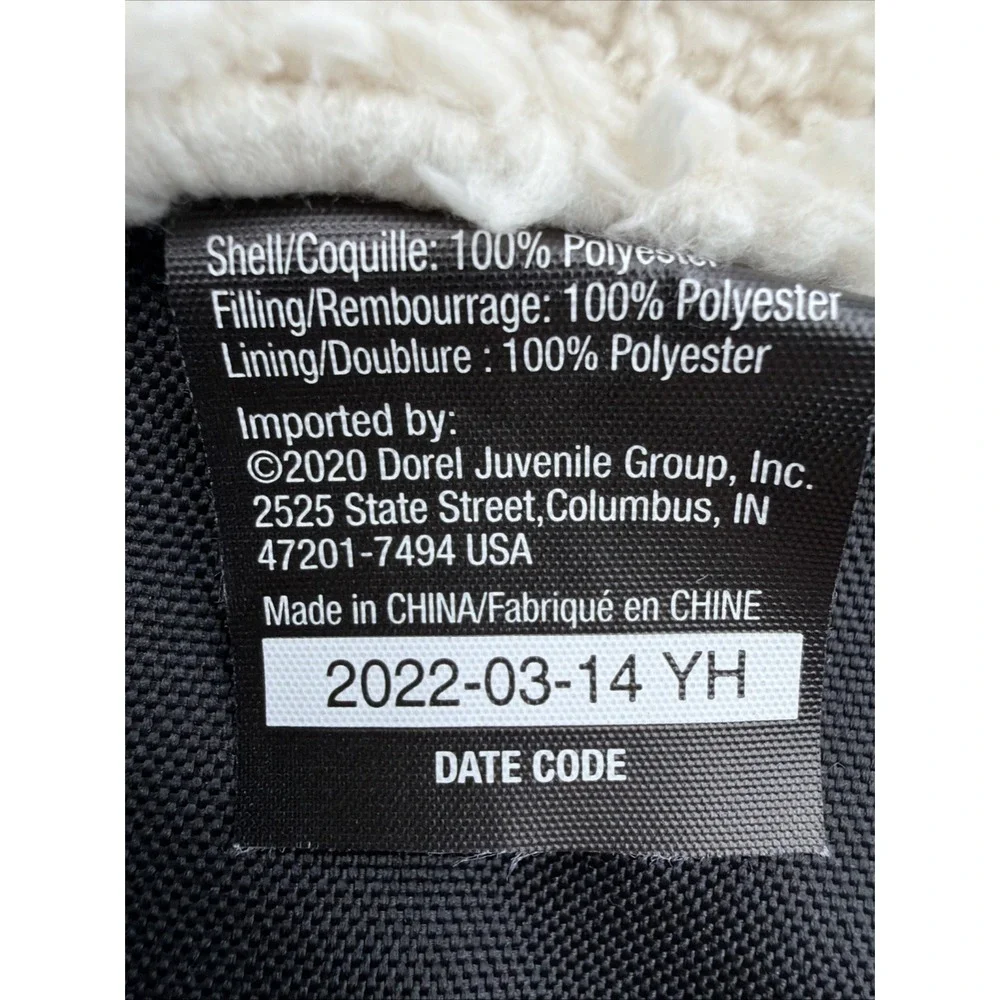Maxi Cosi Baby Infant Stroller Gloves Hand Muff Black Sherpa‎